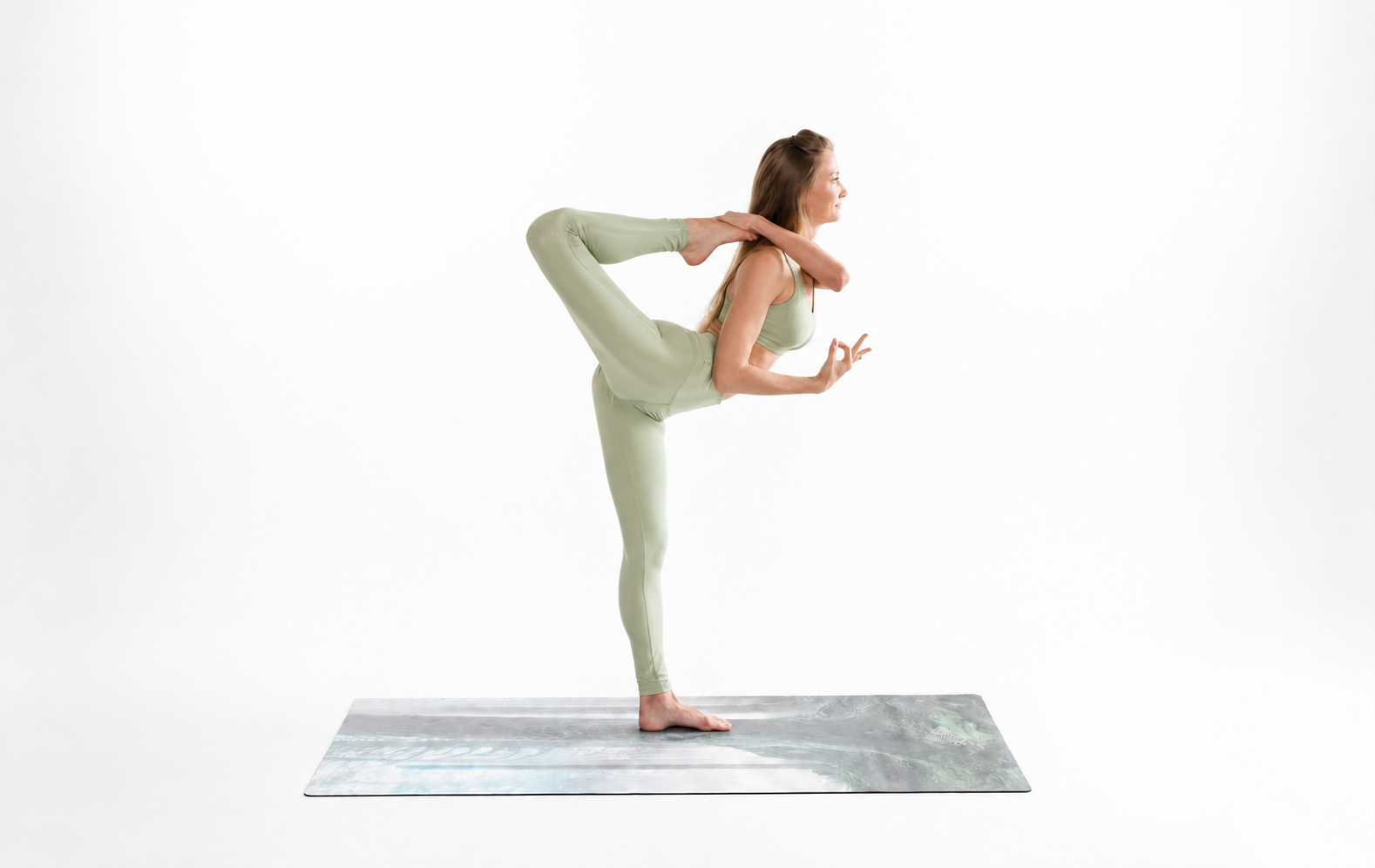 Standing yoga pose